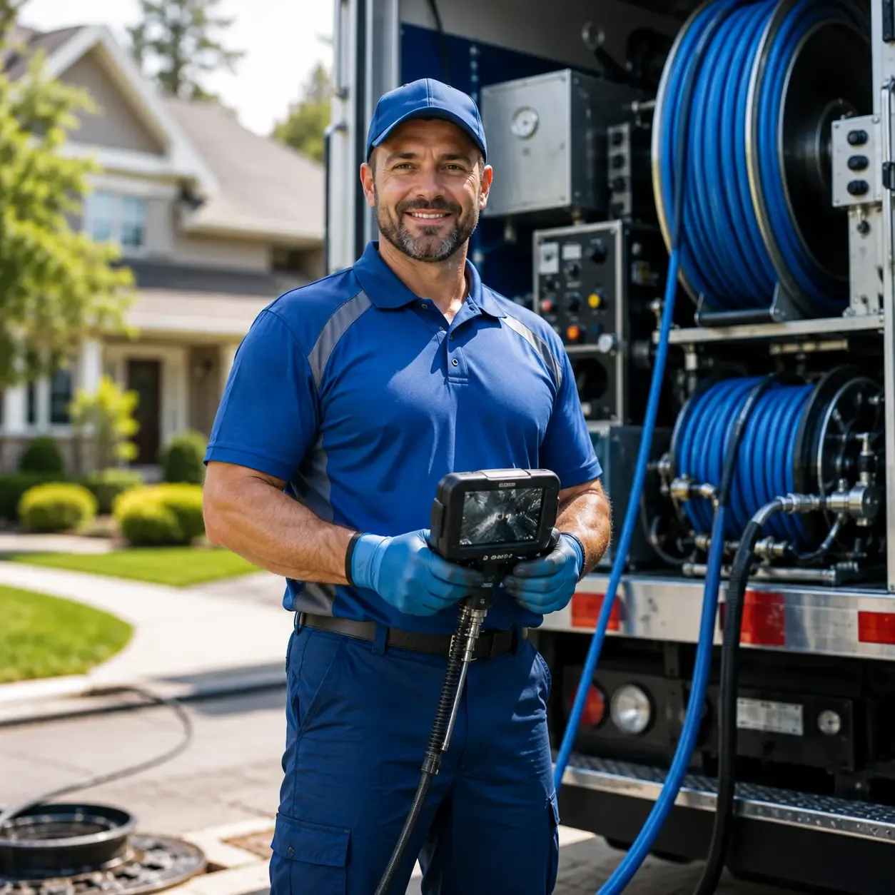 Local outdoor drain cleaning specialists in Littlestown, PA